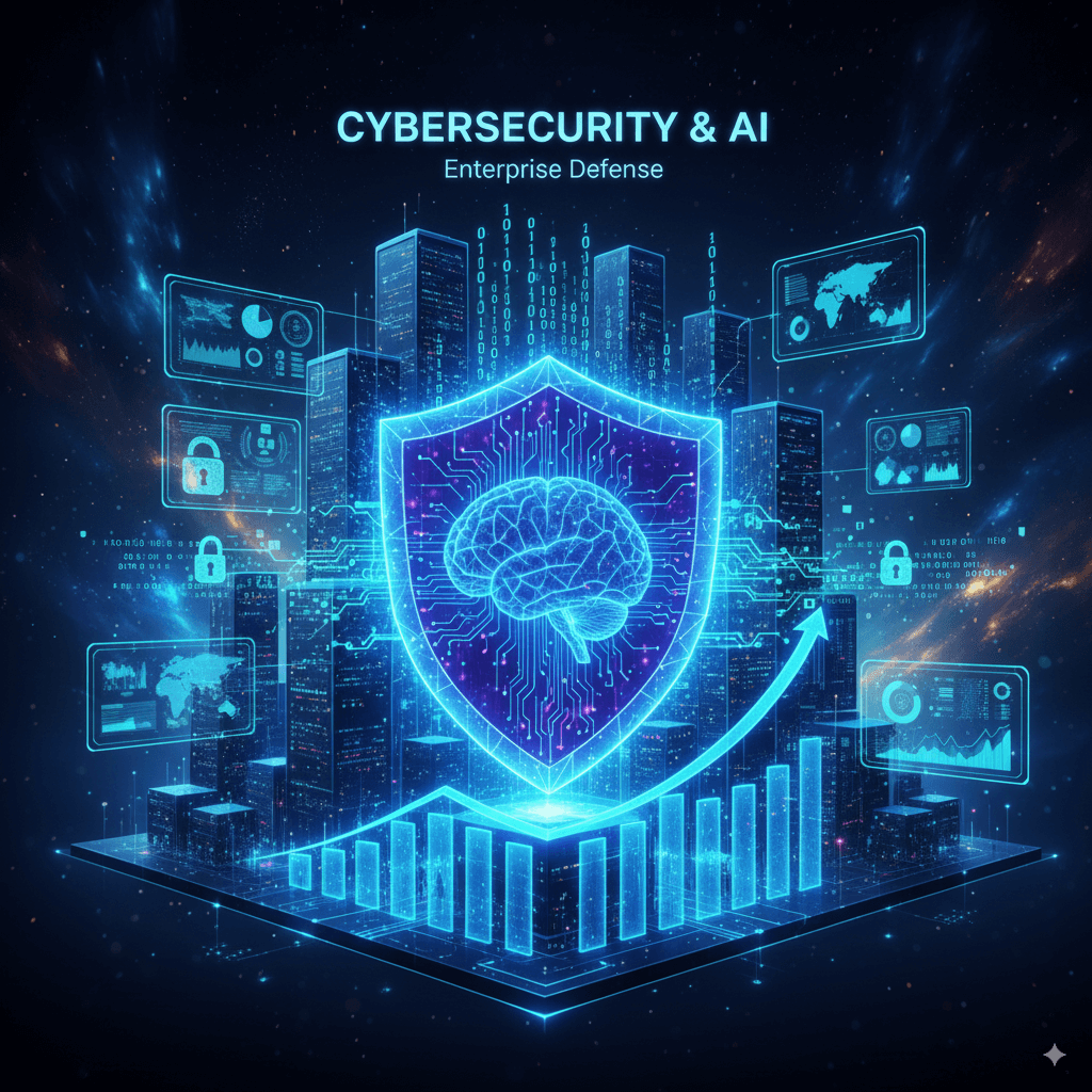 Cybersecurity and AI for enterprise defense and digital protection