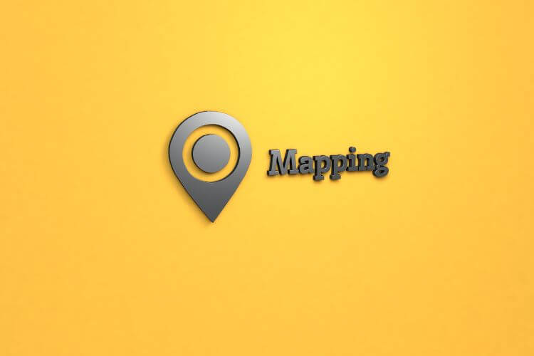 Mapping the aha moment in customer journey with location pin illustration