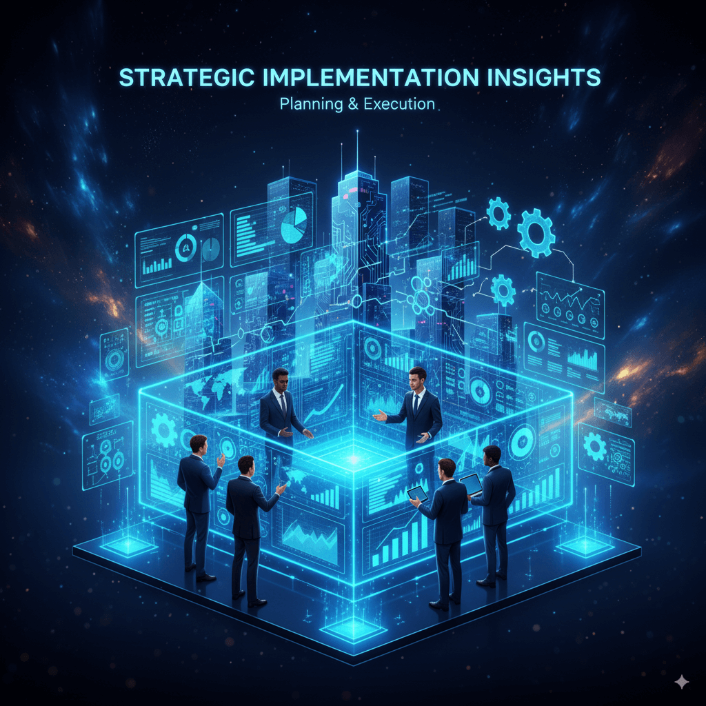 Strategic implementation insights for AI planning and execution