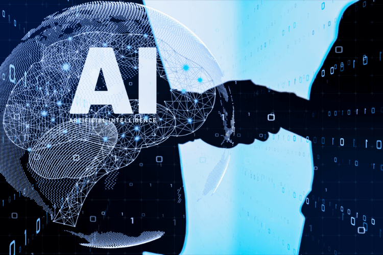 Handshake with AI overlay, symbolizing turning AI demand forecasts into actionable media planning steps.